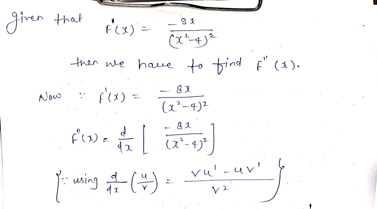 Calculus homework question answer, step 1, image 1